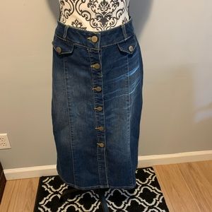Cato denim skirt!